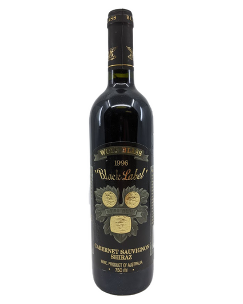 Wolf Blass Black Label Cabernet Shiraz 1996 14.5% 750 ML Btl