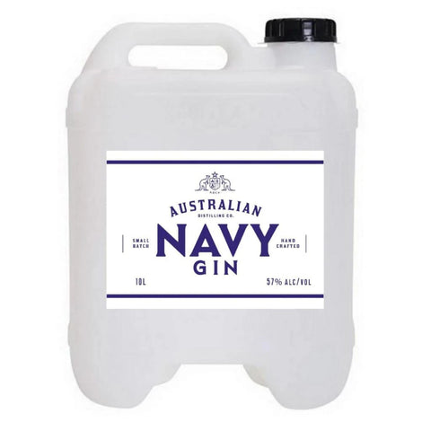 Australian Distilling Navy Gin Drum 57% 10 LT Drum