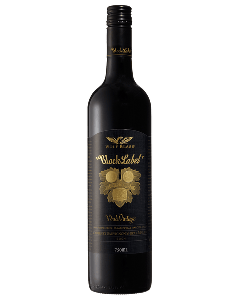 Wolf Blass Black Label Cabernet Shiraz Malbec 2004 750 ML Btl