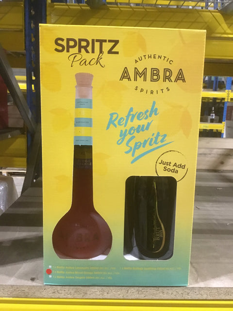 Ambra Blood Orange Bottega Spritz Gift Pack 15% 500 ML Btl