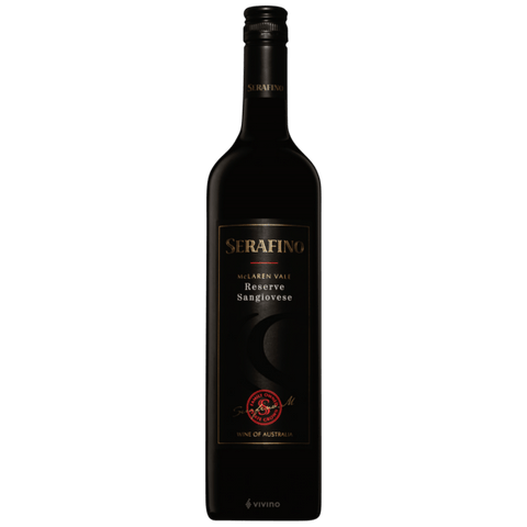 Serafino Black Label Reserve Sangiovese 14.5% 750 ML Btl